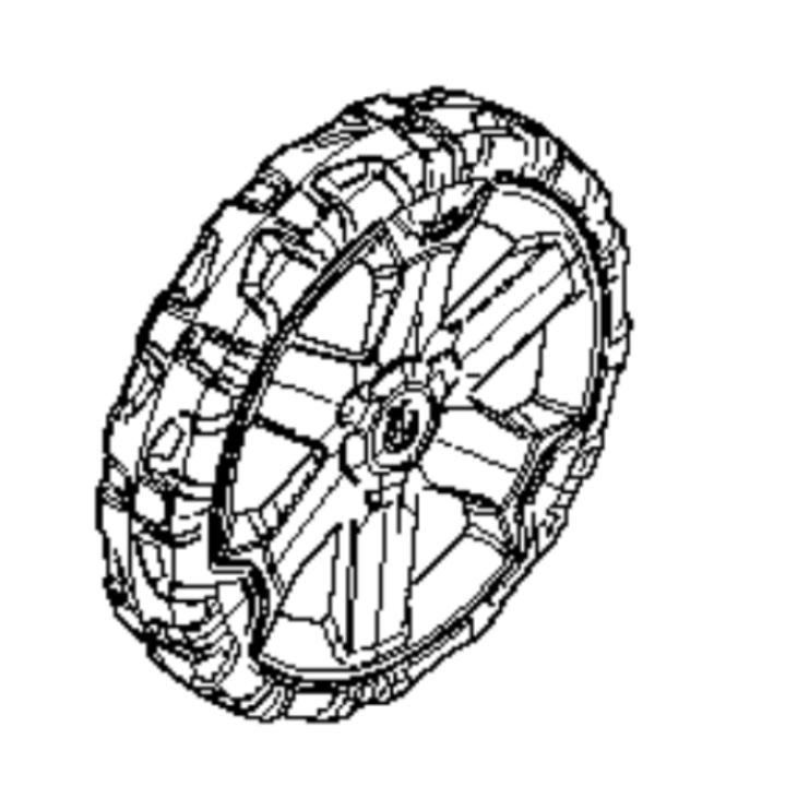 WHEEL REAR WHEEL KIT i gruppen Reservdelar Gräsklippare / Reservdelar Husqvarna Gå-Bakom Gräsklippare / Reservdelar Husqvarna LC221RH hos Gräsklipparbutiken (5985131-01)
