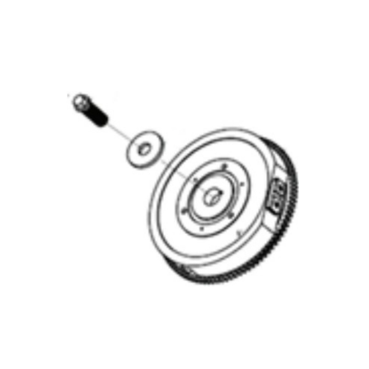 Flywheel Kit i gruppen Reservdelar Gräsklippare / Reservdelar Husqvarna Traktorer / ➤ TS modeller / Reservdelar Husqvarna TS 248 G hos Gräsklipparbutiken (5986056-01)