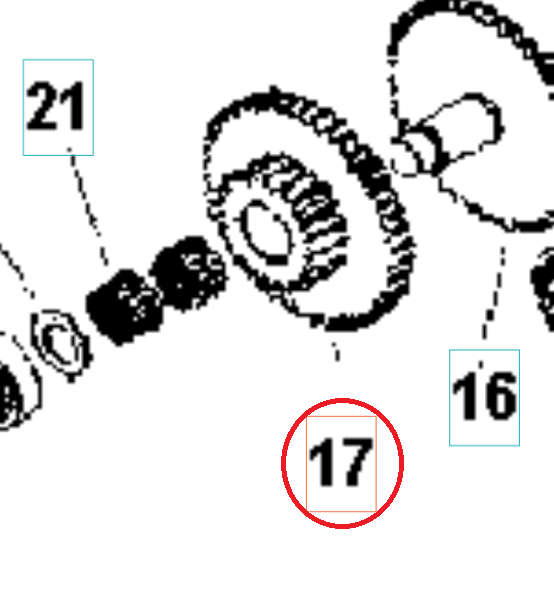 Gear 58 i gruppen  hos Gräsklipparbutiken (5986777-01)