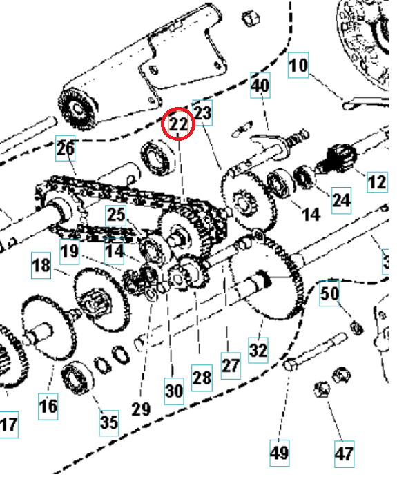Shaft 3 i gruppen  hos Gräsklipparbutiken (5986798-01)