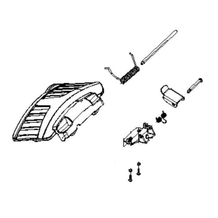 Plate Kit Side Discharge Plate i gruppen Reservdelar Gräsklippare / Reservdelar Husqvarna Gå-Bakom Gräsklippare / Reservdelar Husqvarna LB256SP hos Gräsklipparbutiken (5986841-12)
