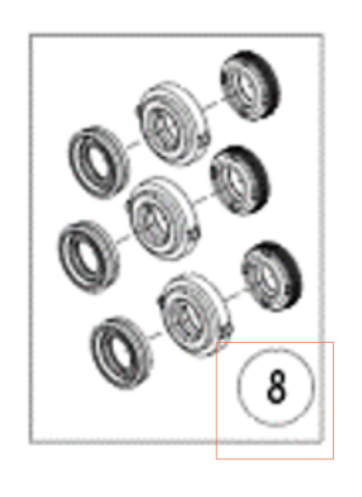 Thrust Collar Water Kit i gruppen  hos Gräsklipparbutiken (5986841-34)