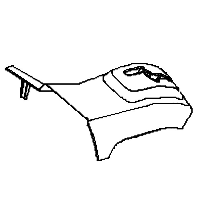 CONSOLE SHIFT.FENDER.HYDRO 439 i gruppen Reservdelar Gräsklippare / Reservdelar Husqvarna Traktorer / ➤ TC modeller / Reservdelar Husqvarna TC 138 L hos Gräsklipparbutiken (5987058-01)