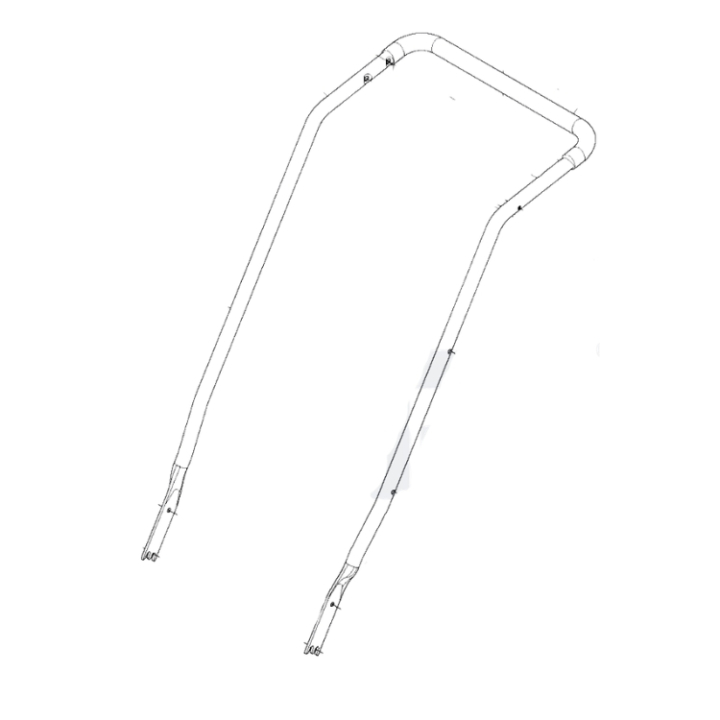 Handle Kit Handle And Sheath i gruppen Reservdelar Gräsklippare / Reservdelar Husqvarna Gå-Bakom Gräsklippare / Reservdelar Husqvarna LB256SP hos Gräsklipparbutiken (5987219-01)