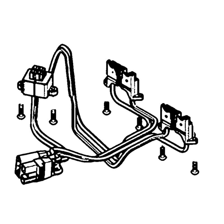 Battery Box Wiring i gruppen Reservdelar Gräsklippare / Reservdelar Husqvarna Gå-Bakom Gräsklippare / Reservdelar Husqvarna LC551iV hos Gräsklipparbutiken (5987446-01)