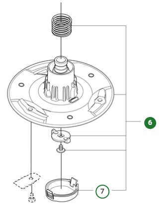 CUTTING DISC KIT D220 i gruppen  hos Gräsklipparbutiken (5988689-01)