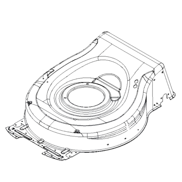 CHASSIS i gruppen Reservdelar Gräsklippare / Reservdelar Husqvarna Gå-Bakom Gräsklippare / Reservdelar Husqvarna LB256SP hos Gräsklipparbutiken (5989613-01)