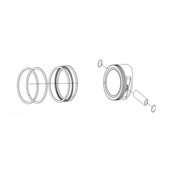 Piston assy i gruppen  hos Gräsklipparbutiken (5993489-03)