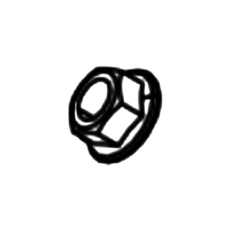 NUT i gruppen Reservdelar Gräsklippare / Reservdelar till Motorer / Reservdelar RATO R210 hos Gräsklipparbutiken (5993490-06)