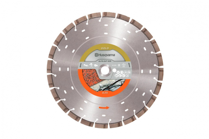 Husqvarna ELITE-CUT S35 EXO-GRIT™ 300mm i gruppen Skog och Trädgårdsprodukter / Husqvarna Kapmaskiner / Tillbehör kapmaskiner hos Gräsklipparbutiken (5994946-10)