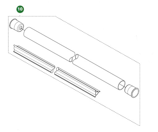 TUBE ASSY 143R2 i gruppen  hos Gräsklipparbutiken (5995551-01)