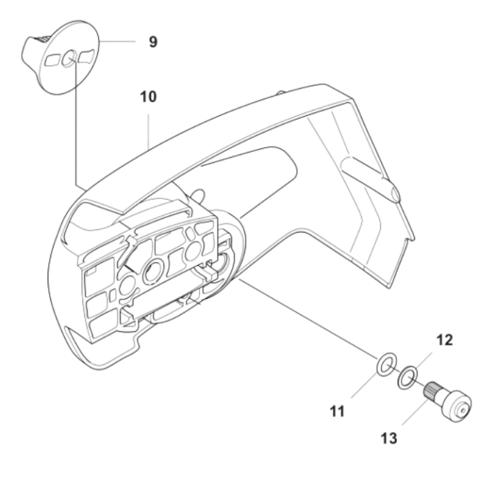Kopplingskåpa Assy Kopplingskåpa i gruppen hos Gräsklipparbutiken (5995894-01)