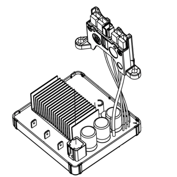 CONTROL UNIT G6.B EMC SHIELDED i gruppen  hos Gräsklipparbutiken (5996150-02)