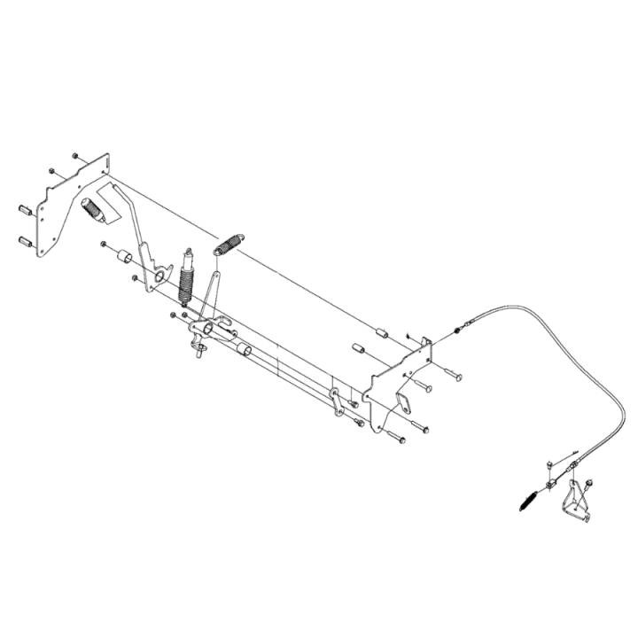 Parking Brake Assy i gruppen Reservdelar Gräsklippare / Reservdelar Husqvarna Rider / Reservdelar Husqvarna P525DX hos Gräsklipparbutiken (5996401-01)