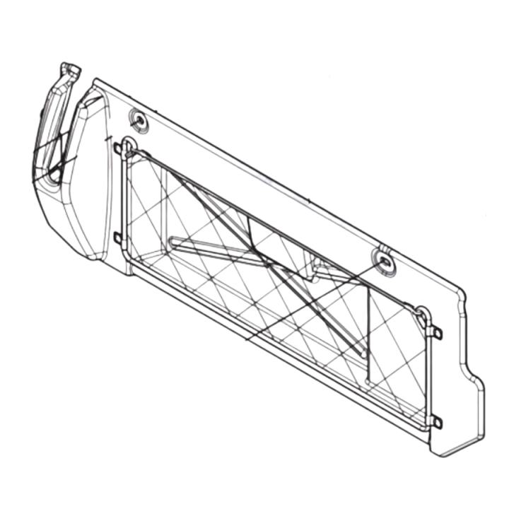 Cover Kit Heel Plate i gruppen Reservdelar Gräsklippare / Reservdelar Husqvarna Rider / Reservdelar Husqvarna P525DX hos Gräsklipparbutiken (5997050-01)