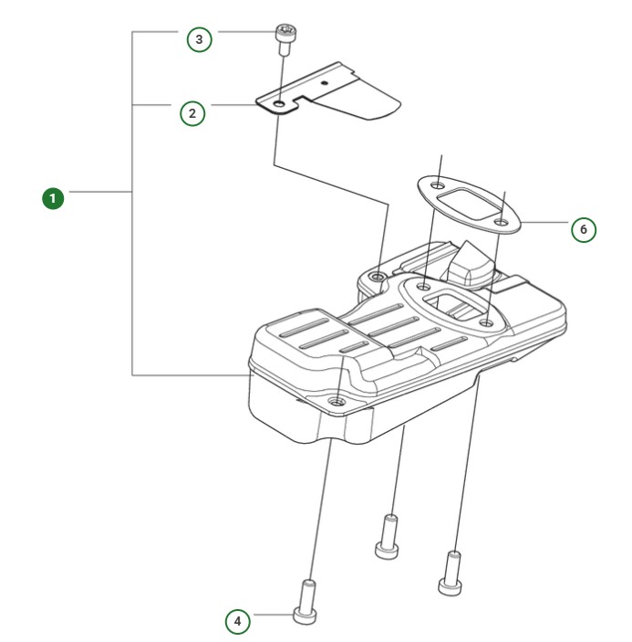 MUFFLER ASSY 39CC i gruppen  hos Gräsklipparbutiken (5998028-01)