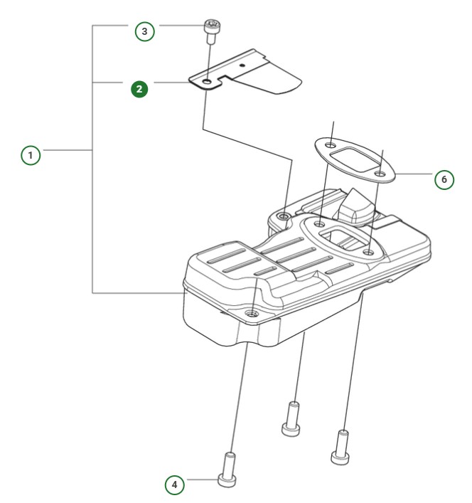 SPARK ARRESTER SCREEN MUFFLER i gruppen  hos Gräsklipparbutiken (5998037-01)