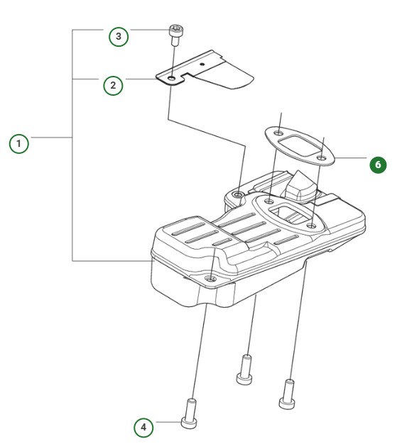 GASKET MUFFLER i gruppen  hos Gräsklipparbutiken (5998038-02)
