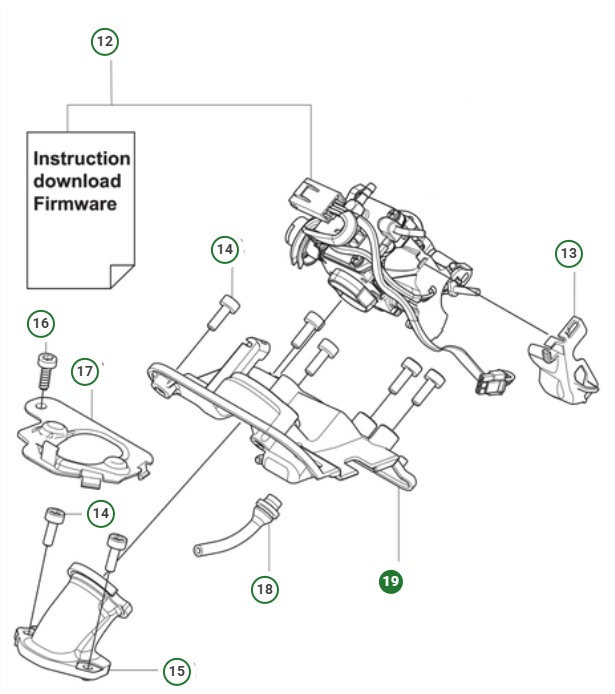CARBURETTOR BRACKET 39CC i gruppen  hos Gräsklipparbutiken (5998145-01)