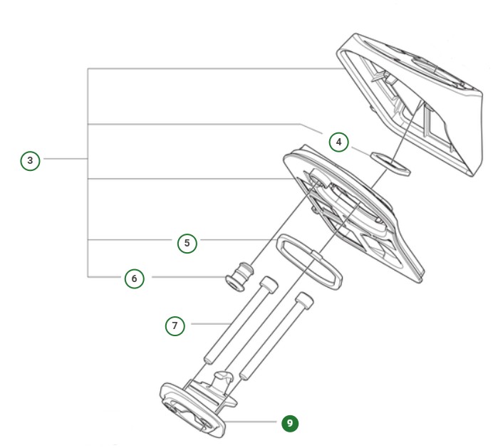 FILTER HOLDER 39CC i gruppen  hos Gräsklipparbutiken (5998149-01)