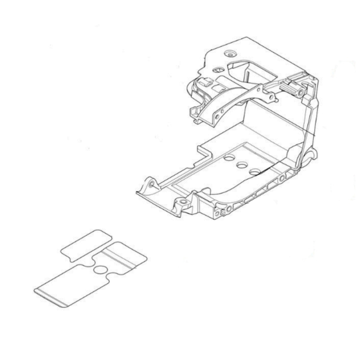 Cylinder Cover Assy 39Cc Husqv i gruppen hos Gräsklipparbutiken (5998157-01)