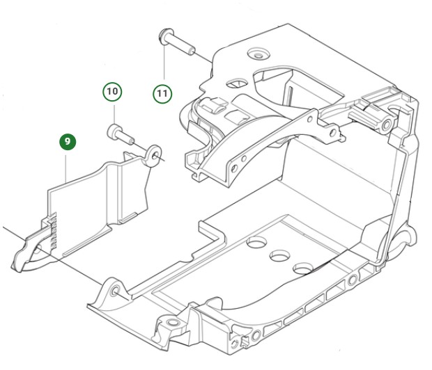 COVER MUFFLER HUSQVARNA i gruppen  hos Gräsklipparbutiken (5998160-01)
