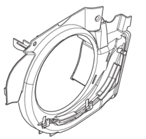 AIR CONDUCTOR ASSY i gruppen  hos Gräsklipparbutiken (5998180-01)
