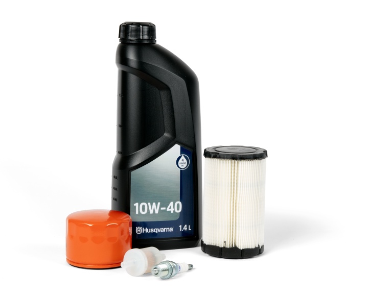 Service-kit Husqvarna R216AWD, R216, FR2216MA, FR2216MA4X4, R115C, FR2315MA, TC 138, TS 142, TS 142L i gruppen Reservdelar Gräsklippare / Reservdelar Husqvarna Trädgårdstraktorer / Reservdelar Husqvarna TC138 hos Gräsklipparbutiken (5998965-01)