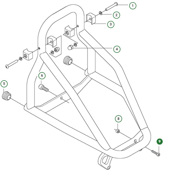 Insexskruv M5X25 i gruppen  hos Gräsklipparbutiken (7255333-01)