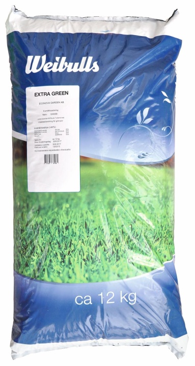 Gräsfrö Weibulls Extra Green 12kg i gruppen Gräsmattevård hos Gräsklipparbutiken (838103)