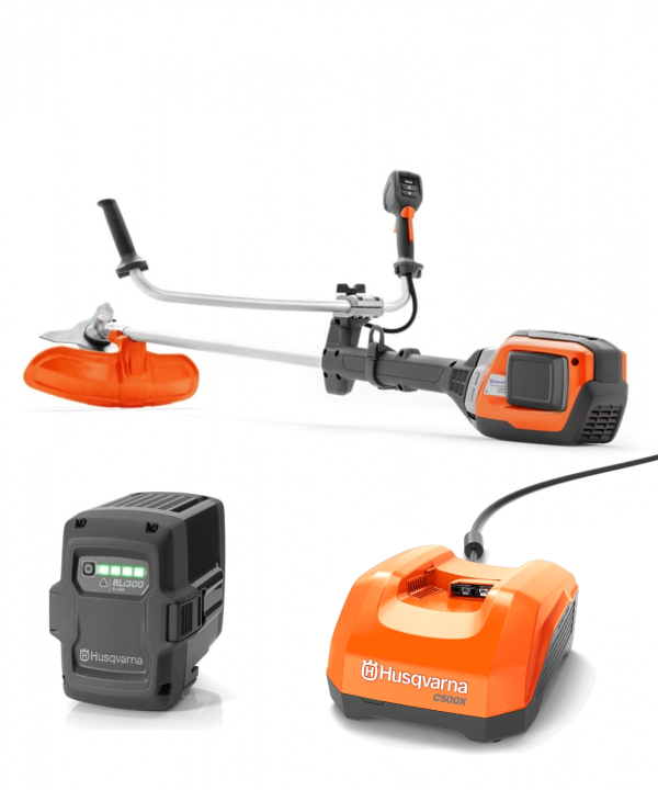 Husqvarna 535iFR Batteriröjsågspaket i gruppen Skog och Trädgårdsprodukter / Husqvarna Trimmers & Röjsågar / Batteridrivna grästrimmers & röjsågar hos Gräsklipparbutiken (9678505)