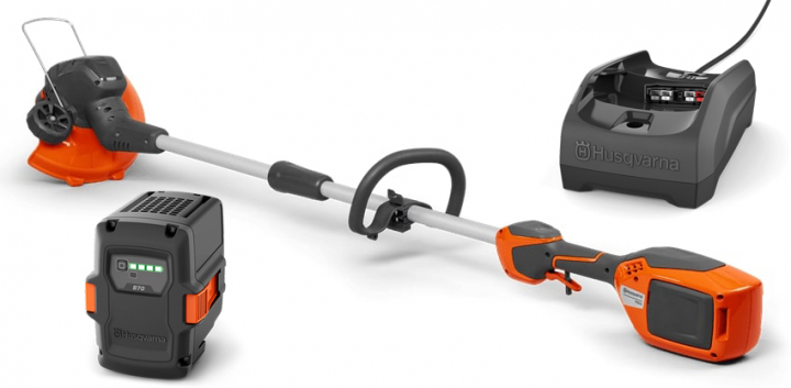 Husqvarna 110iL FLXi Trimmer inkl B70 & C80 i gruppen Skog och Trädgårdsprodukter / Husqvarna Trimmers & Röjsågar / Batteridrivna grästrimmers & röjsågar hos Gräsklipparbutiken (9705312-02)