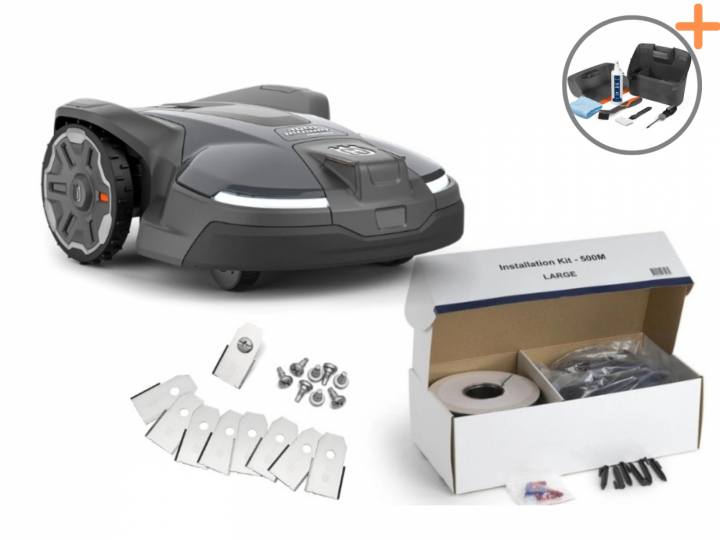 Husqvarna Automower® 430X Nera Startpaket | Underhållskit på köpet! i gruppen Robotgräsklippare / Husqvarna Automower® hos Gräsklipparbutiken (9705352s)