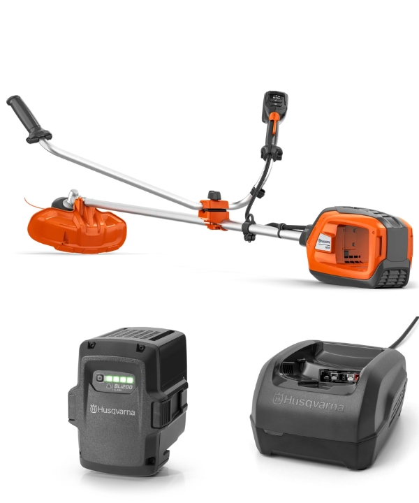 Husqvarna 325iR Batteriröjsågspaket i gruppen Skog och Trädgårdsprodukter / Husqvarna Trimmers & Röjsågar / Batteridrivna grästrimmers & röjsågar hos Gräsklipparbutiken (9705669)