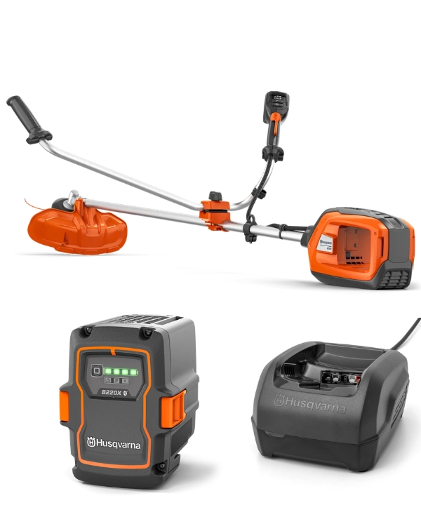 Husqvarna 325iR Batteriröjsågspaket i gruppen Skog och Trädgårdsprodukter / Husqvarna Trimmers & Röjsågar / Batteridrivna grästrimmers & röjsågar hos Gräsklipparbutiken (9705669)