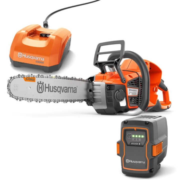 Husqvarna 542i XP®G inkl batteri & laddare i gruppen Skog och Trädgårdsprodukter / Husqvarna Motorsågar / Batterimotorsågar hos Gräsklipparbutiken (9706471)