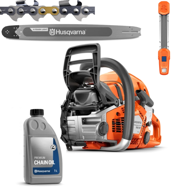 Husqvarna 562 XPG Mark II 20'' Startpaket i gruppen Skog och Trädgårdsprodukter / Husqvarna Motorsågar / Motorsågar hos Gräsklipparbutiken (9706636)