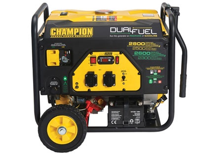 CHAMPION 2800W DUAL FUEL ELVERK MED EL-START i gruppen Skog och Trädgårdsprodukter / Elverk / Champion Elverk / Champion elverk hos Gräsklipparbutiken (CPG3500E2-DF-EU)