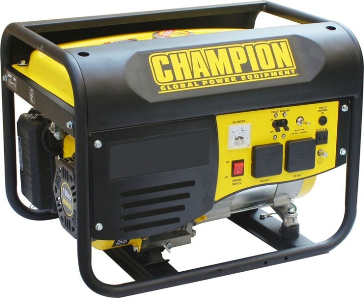 CHAMPION 3500W ELVERK BENSIN Elstart i gruppen Skog och Trädgårdsprodukter / Elverk / Champion Elverk / Champion elverk hos Gräsklipparbutiken (CPG4000E1-EU)