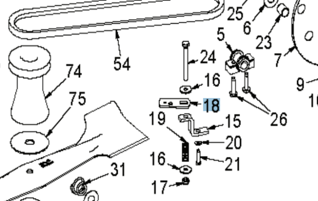 Övre Fäste 1-Vxl Brilliant