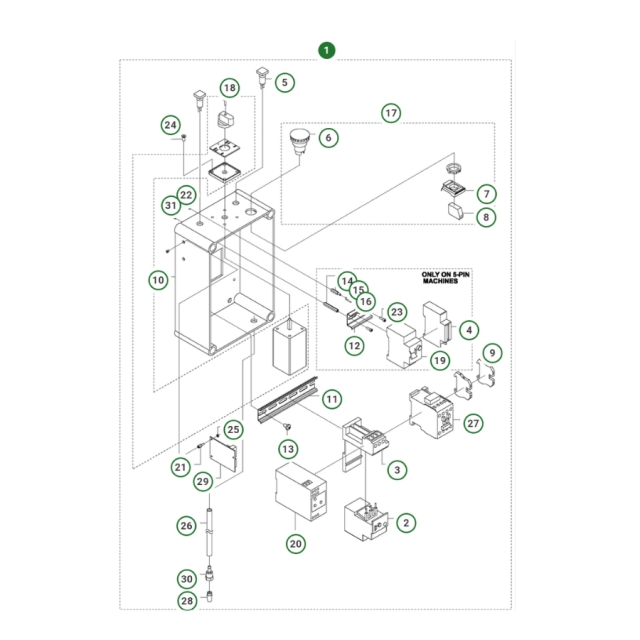Ellåda Pp 325 E, 480V 4-Pin