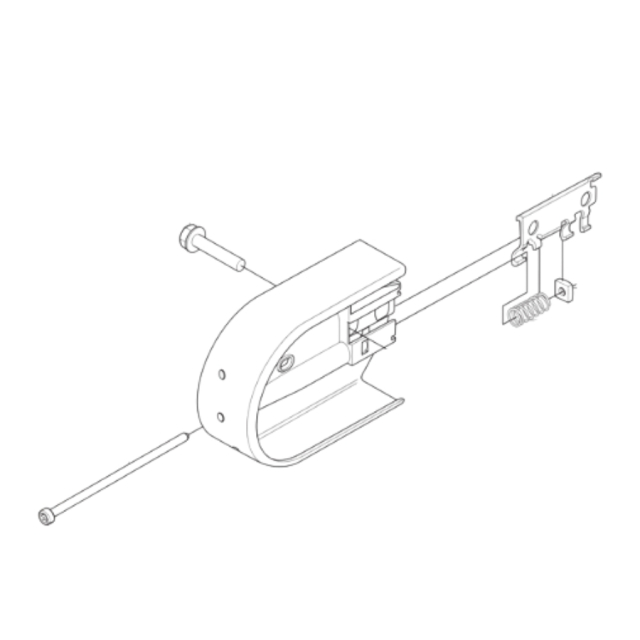 Remskydd front assy sp. part