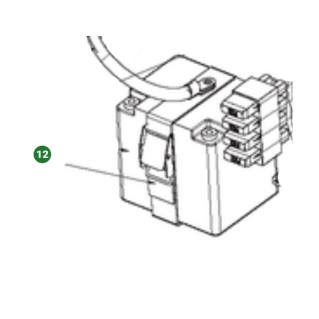 Batteri Rem, L=460