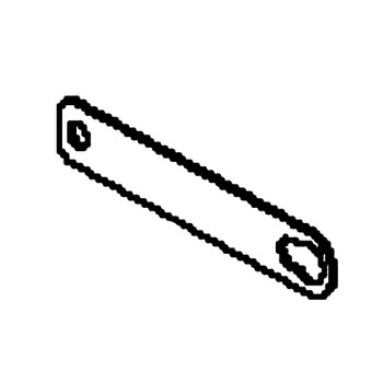 Brace Supt Deflector 400 Serie