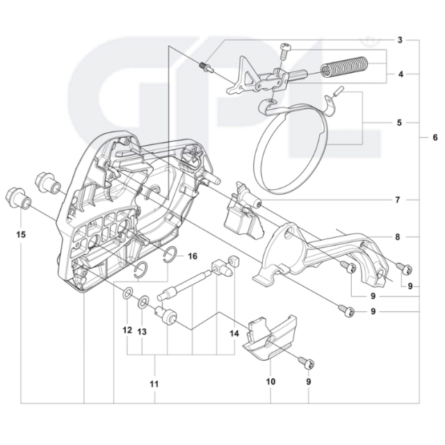 Kopplingskåpa 564XPG