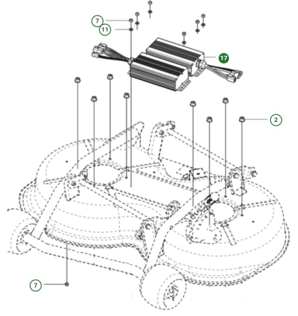 CONTROL UNIT MCU 48V- CUTTING