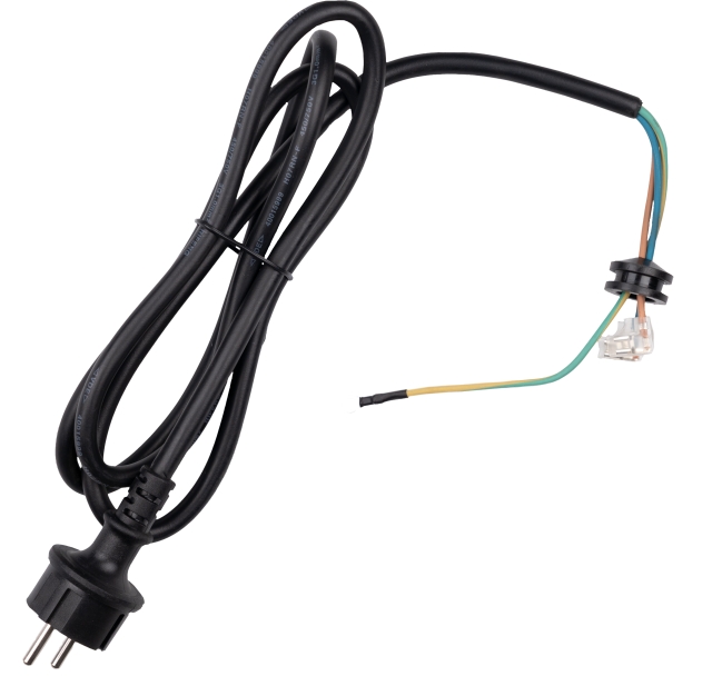 Mains lead eu h07rn-f 3g x 1 x 1.8m