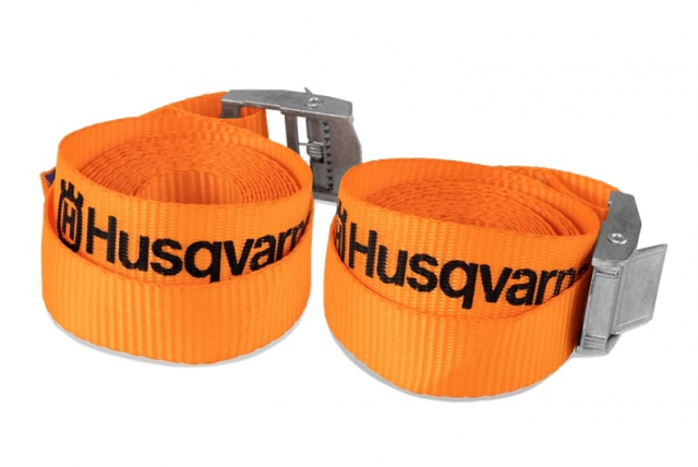 Husqvarna spännband med kamlås, 2st