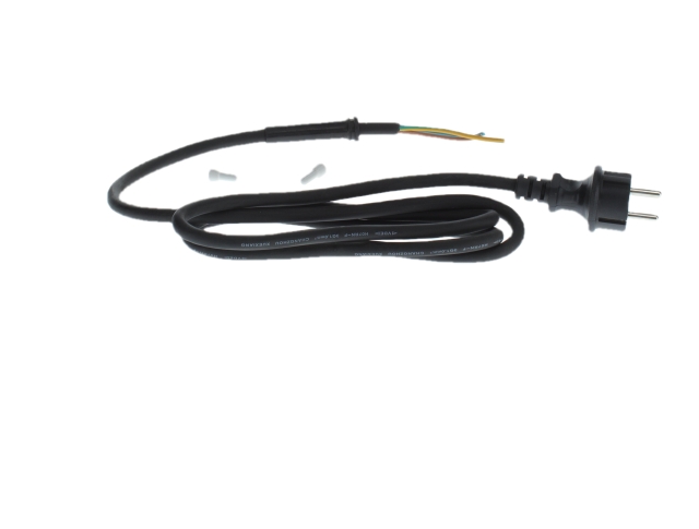 Mains lead eu h07rh-f 3g x 1 x 1,8m