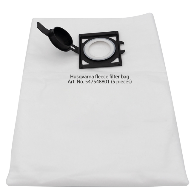 Väska fleece filter, 35 l 5 pcs